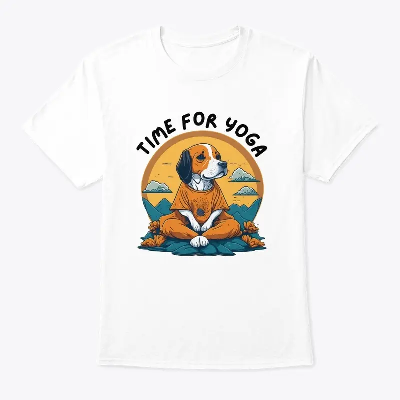 Time for yoga T-shirt